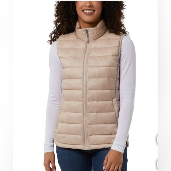 32 Degrees Jackets & Blazers - 32 Degrees Ladies' Vest Zippered Hand PocketsSoft Hand FeelCenter, Front Zip